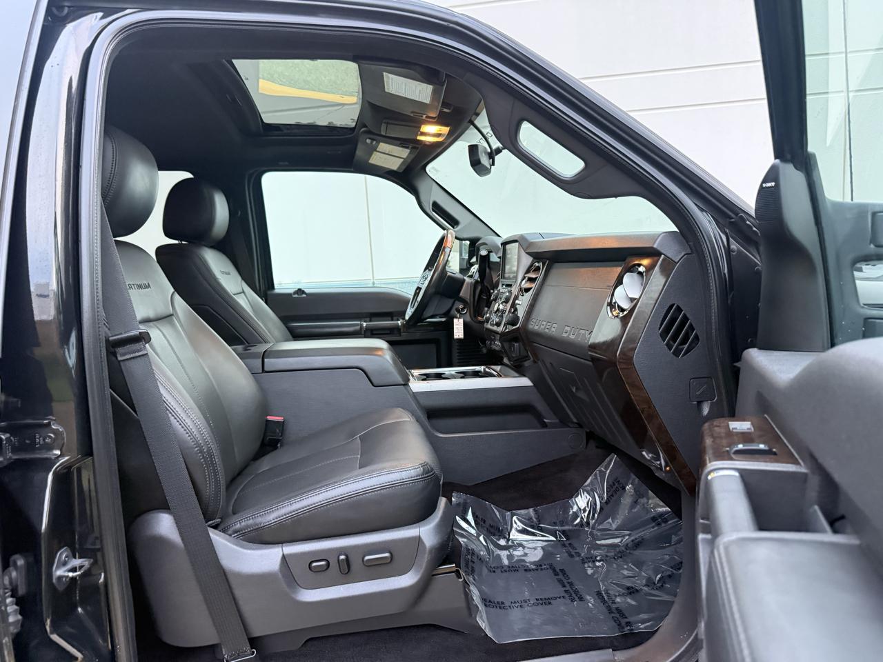 Ford Super Duty F-250 SRW 4WD Crew Cab 156" Platinum 2013