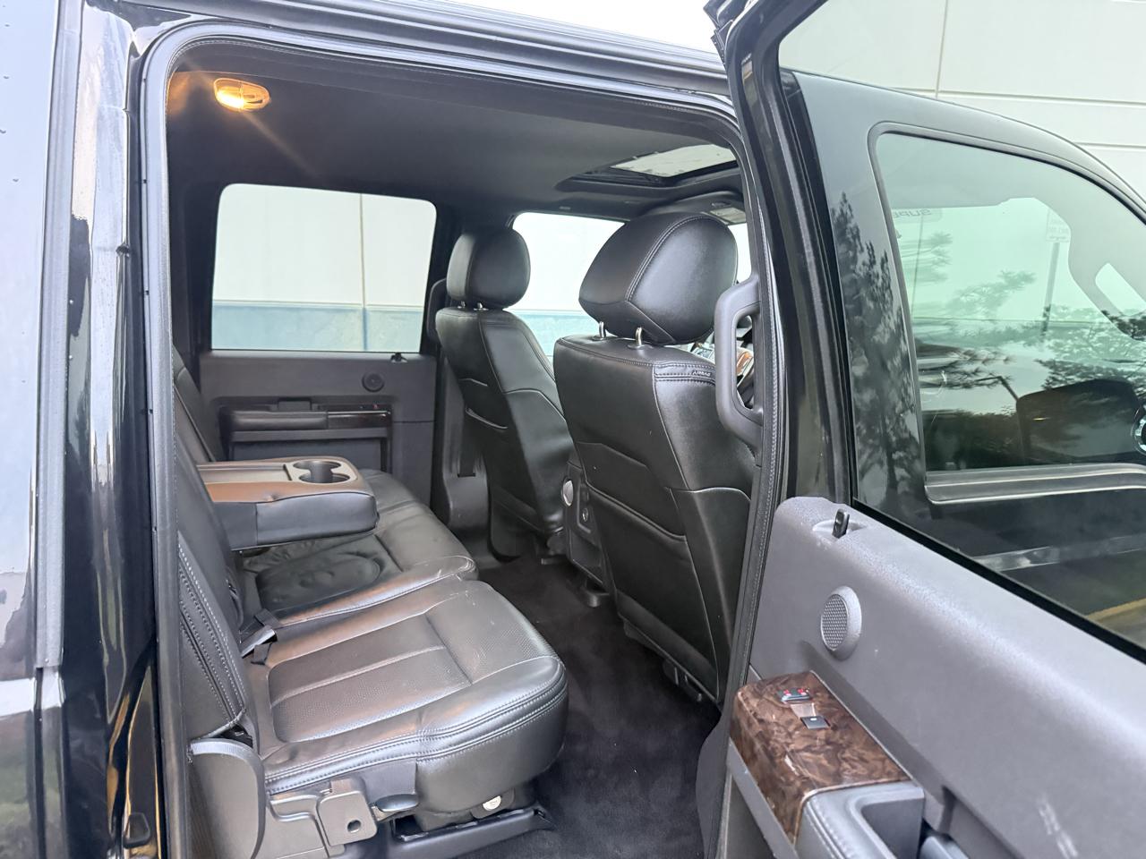 Ford Super Duty F-250 SRW 4WD Crew Cab 156" Platinum 2013