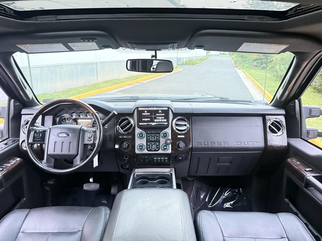 Ford Super Duty F-250 SRW 4WD Crew Cab 156" Platinum 2013