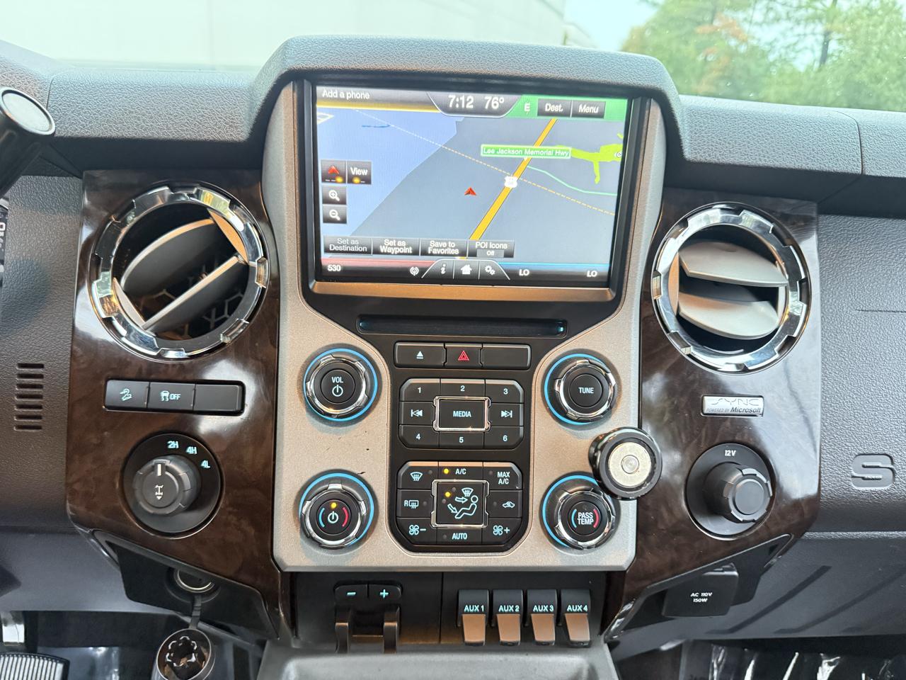 Ford Super Duty F-250 SRW 4WD Crew Cab 156" Platinum 2013