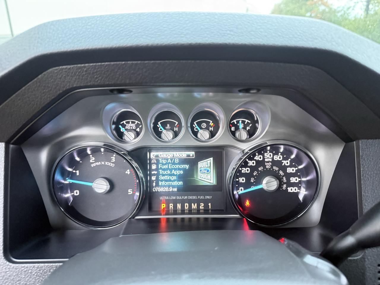 Ford Super Duty F-250 SRW 4WD Crew Cab 156" Platinum 2013