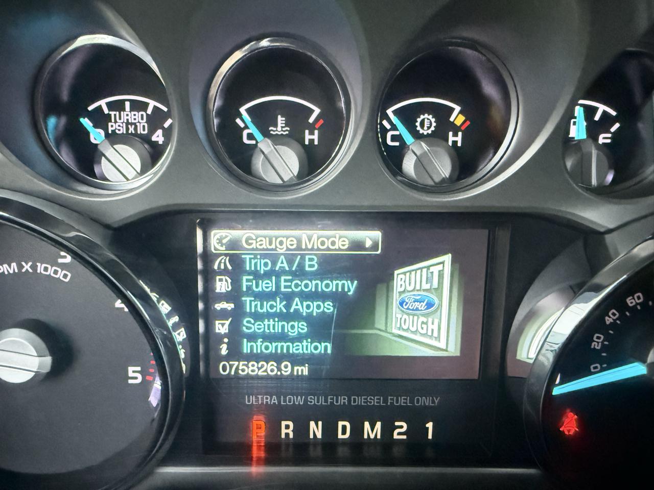 Ford Super Duty F-250 SRW 4WD Crew Cab 156" Platinum 2013