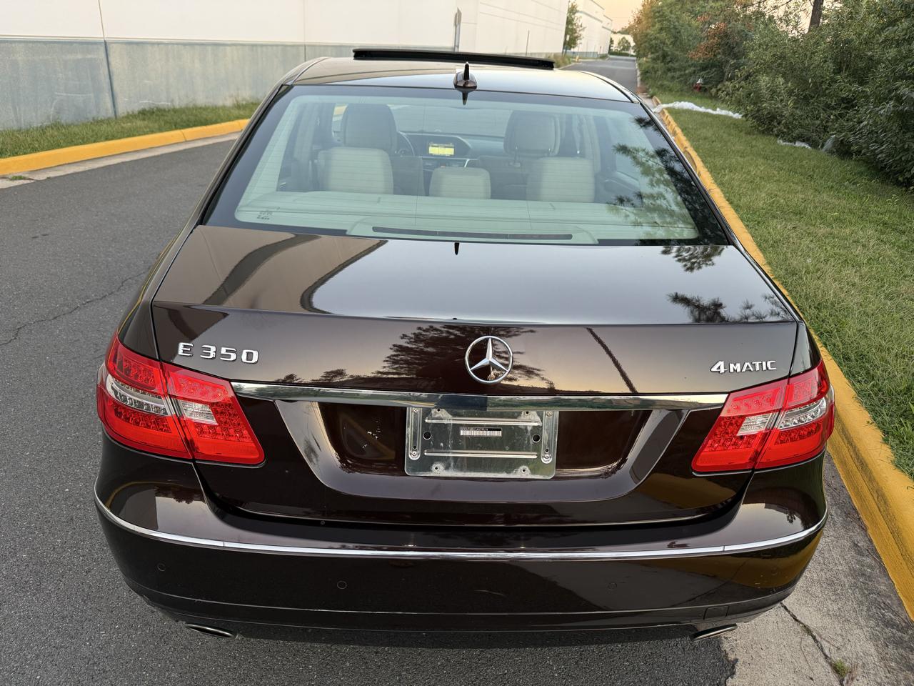 Mercedes-Benz E-Class 4dr Sdn E 350 Sport 4MATIC 2012