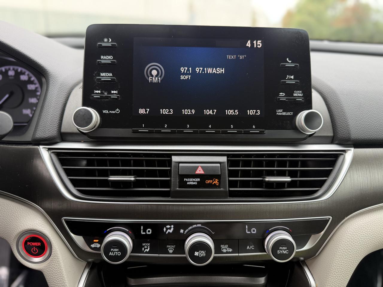 Honda Accord Hybrid Sedan 2019