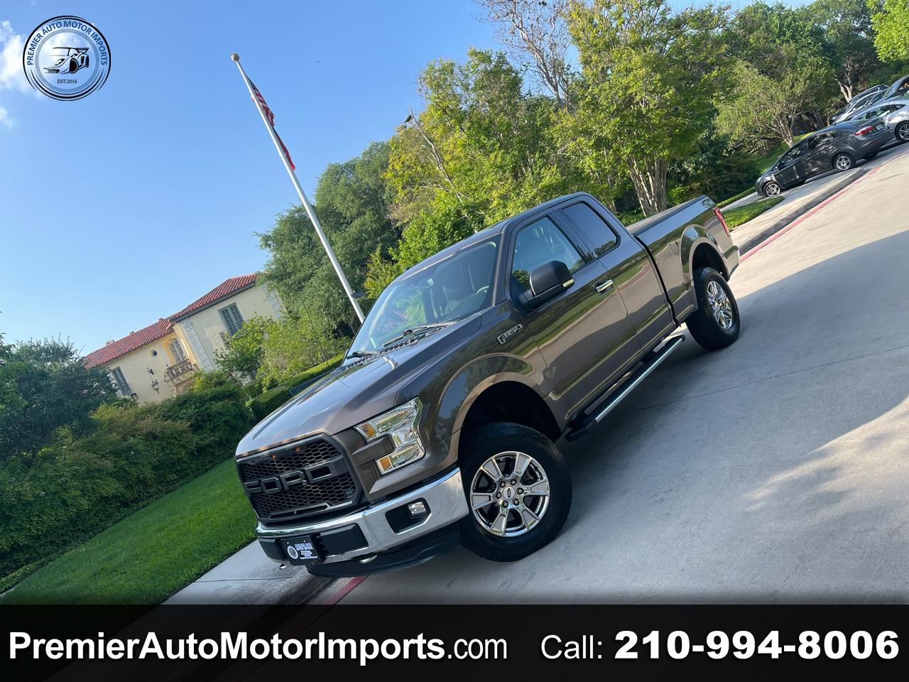 Ford F-150 XL SuperCab 8-ft. Bed 4WD 2015