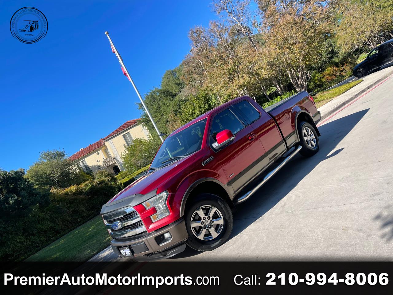 Ford F-150 Lariat 4WD SuperCab 6.5' Box 2015