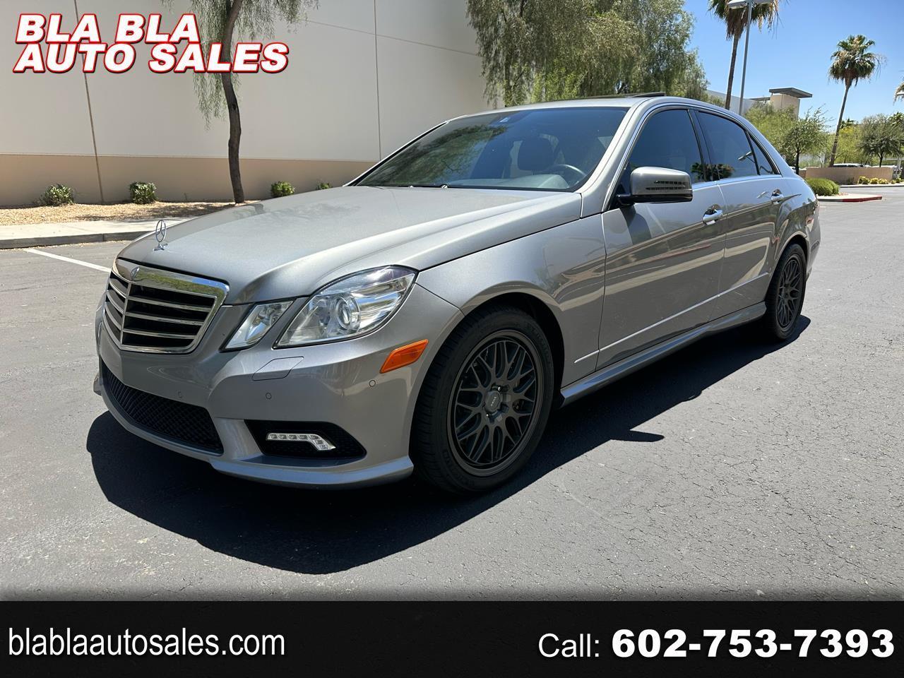 Mercedes-Benz E-Class 4dr Sdn E 550 Sport RWD 2011