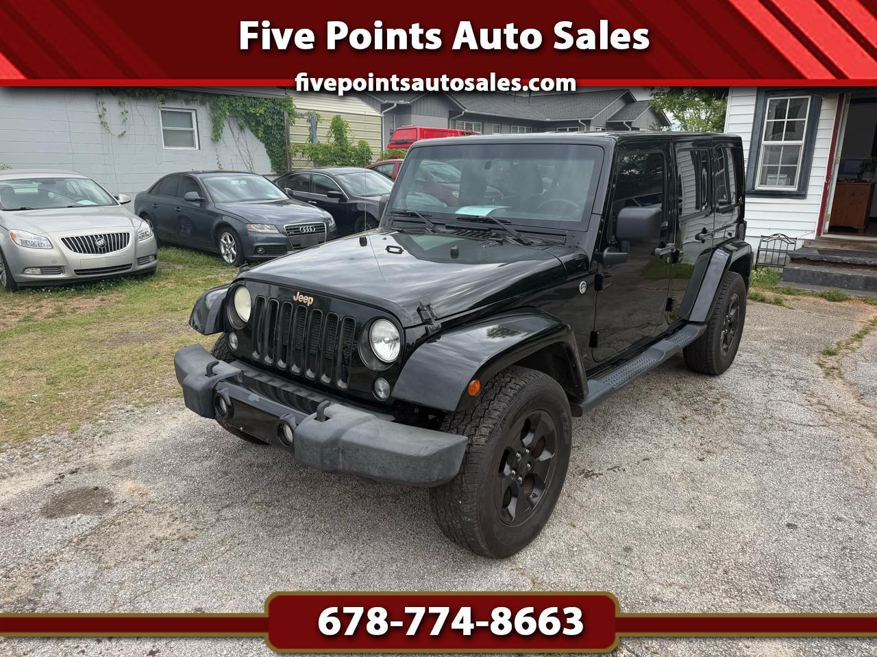 Jeep Wrangler Unlimited Sahara 4WD 2014