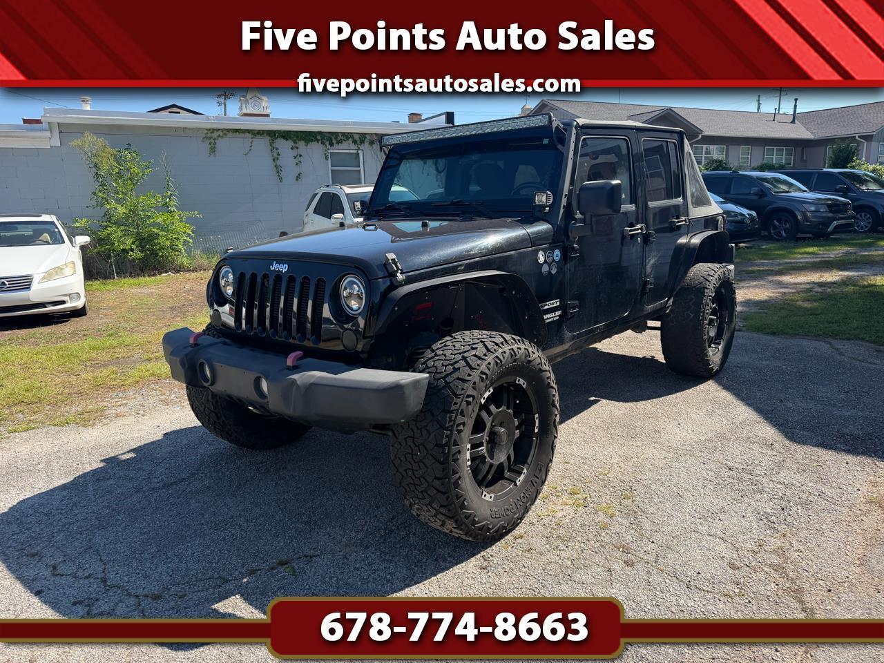 Jeep Wrangler Unlimited Sport 4WD 2015