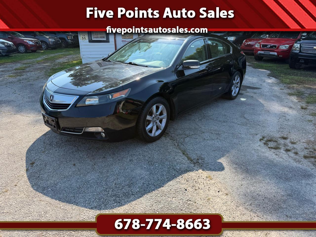Acura TL 6-Speed AT with Tech Package and 18-In. WP 2014