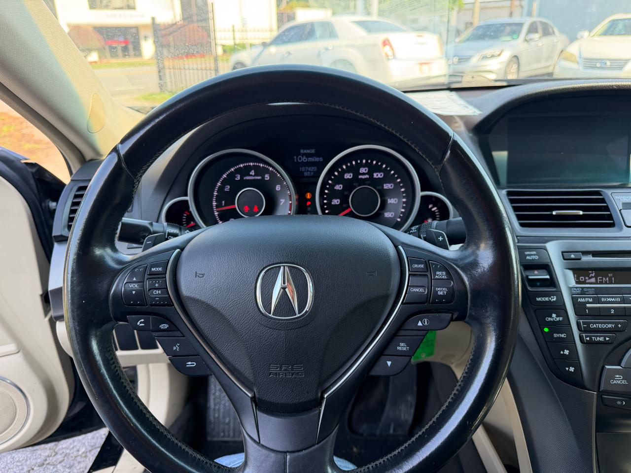 Acura TL 6-Speed AT with Tech Package and 18-In. WP 2014