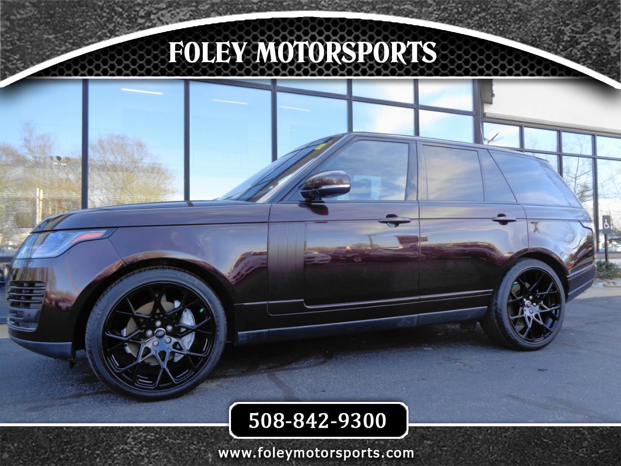 2018 Land Rover Range Rover V6 Supercharged SWB