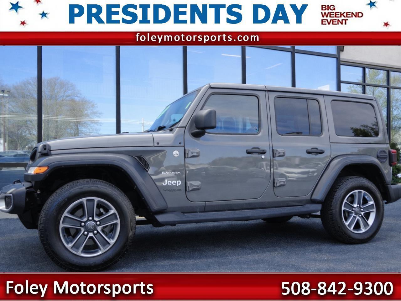 Jeep Wrangler Unlimited Sahara 4x4 2019