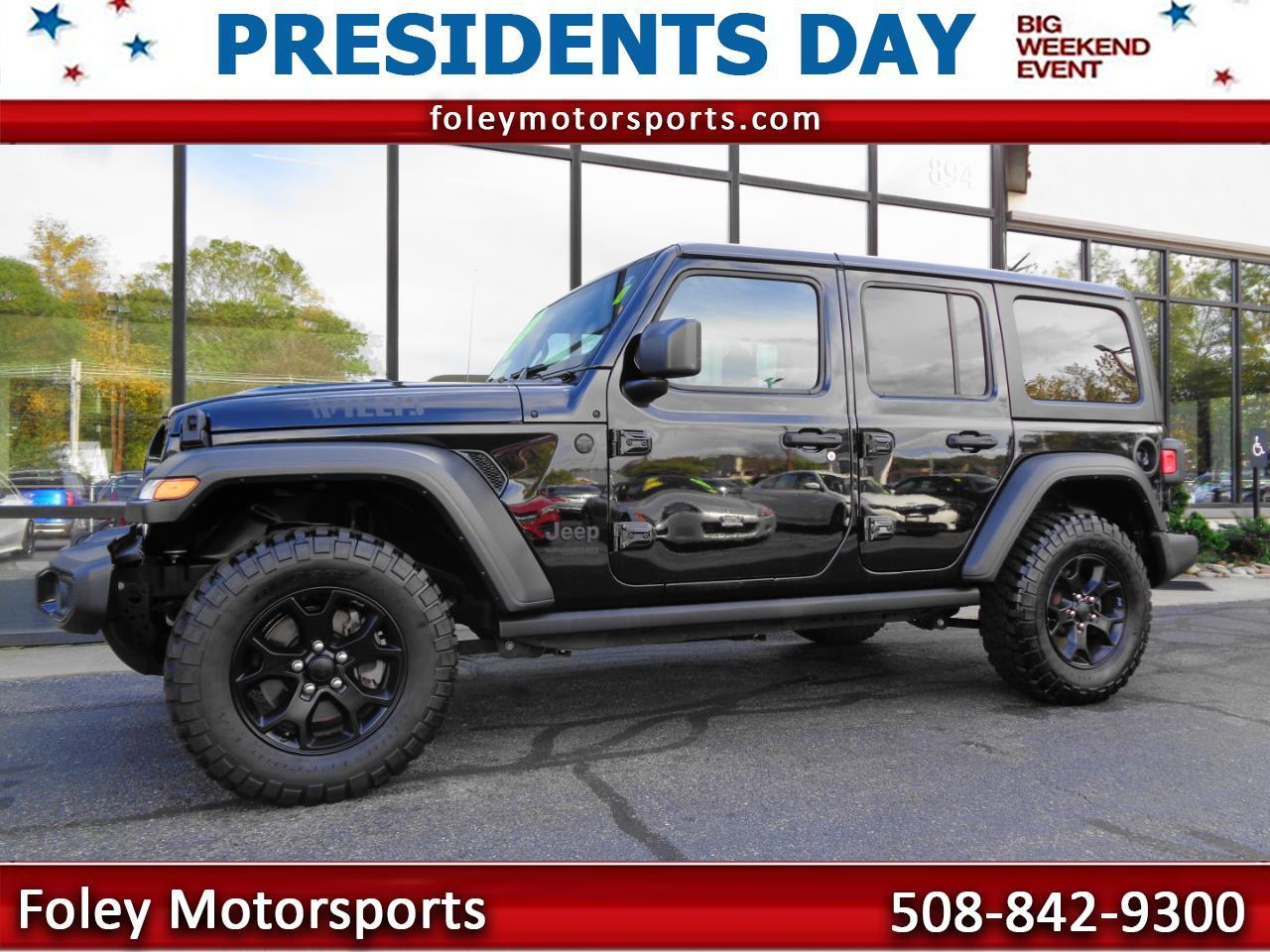 Jeep Wrangler Unlimited Willys Sport 4x4 2022