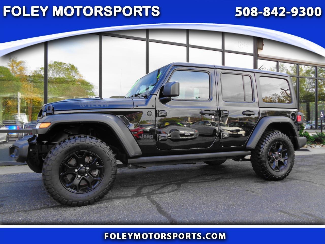 Jeep Wrangler Unlimited Willys Sport 4x4 2022