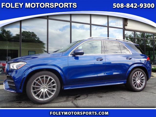Blue 2021 Mercedes-Benz GLE SUV / Crossover All-Wheel Drive Automatic