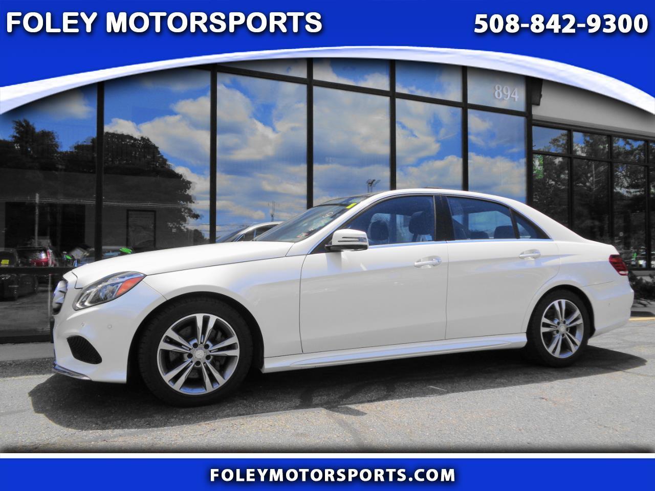 Mercedes-Benz E-Class 4dr Sdn E 400 4MATIC 2016
