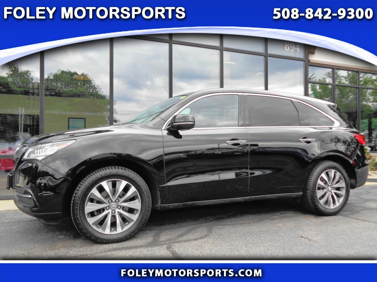 Acura MDX SH-AWD 4dr w/Tech/AcuraWatch Plus 2016