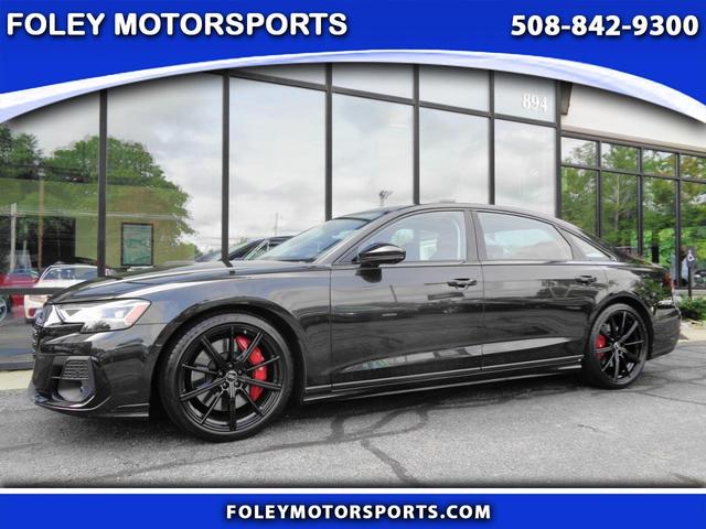 Black 2022 Audi S8 Sedan Automatic