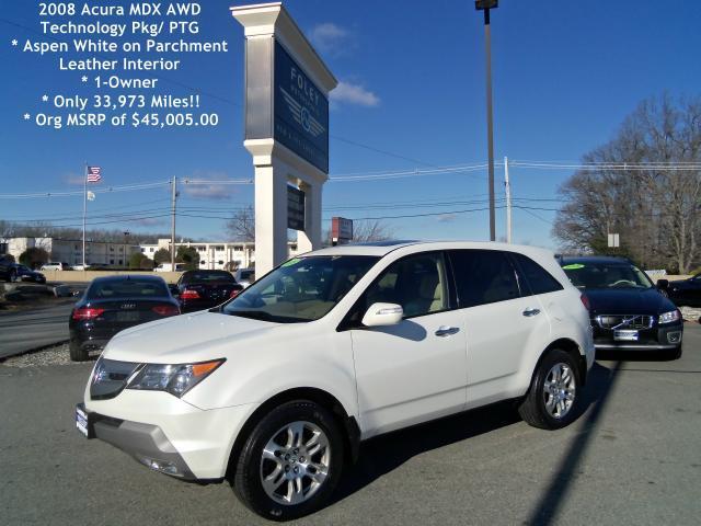 Acura MDX Tech Package with Power Tailgate 2008