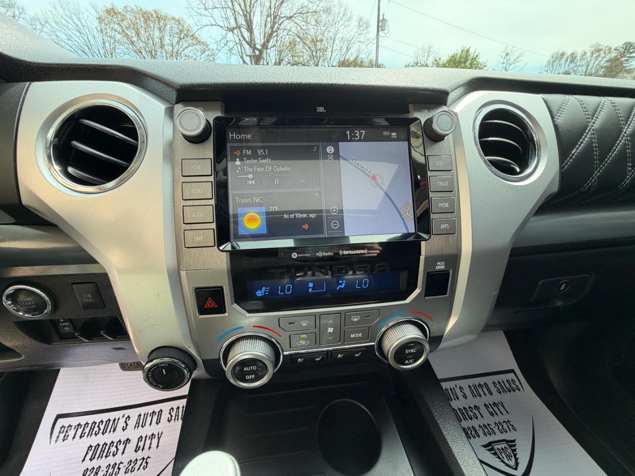 Toyota Tundra Platinum CrewMax 5.7L 4WD 2021