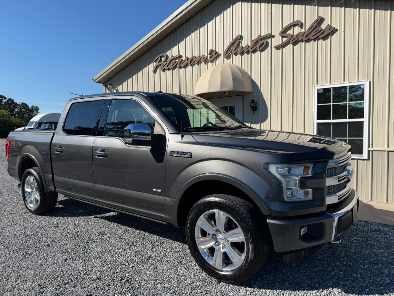 Ford F-150 4WD SuperCrew 145" Platinum 2015