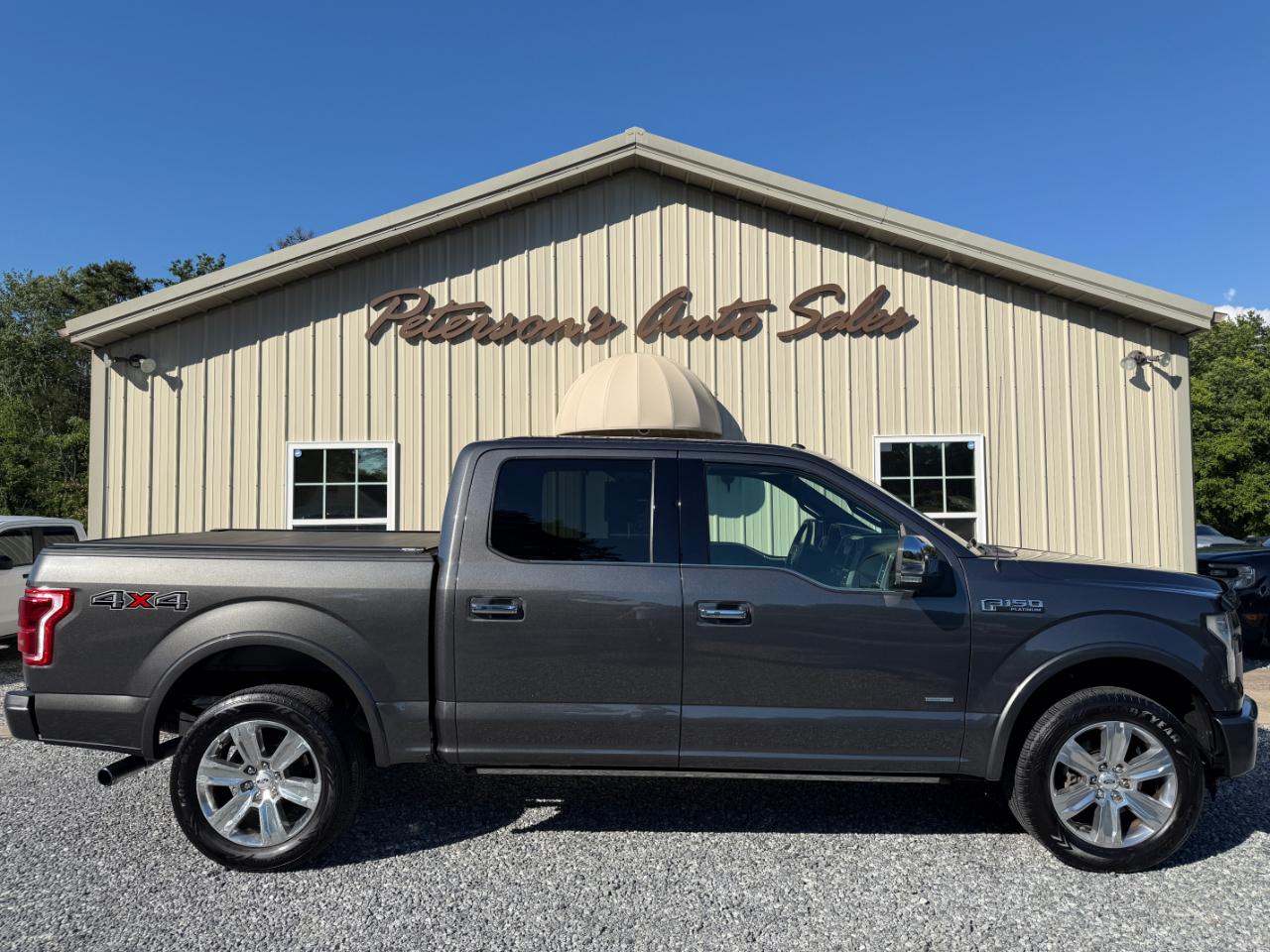 Ford F-150 4WD SuperCrew 145" Platinum 2015