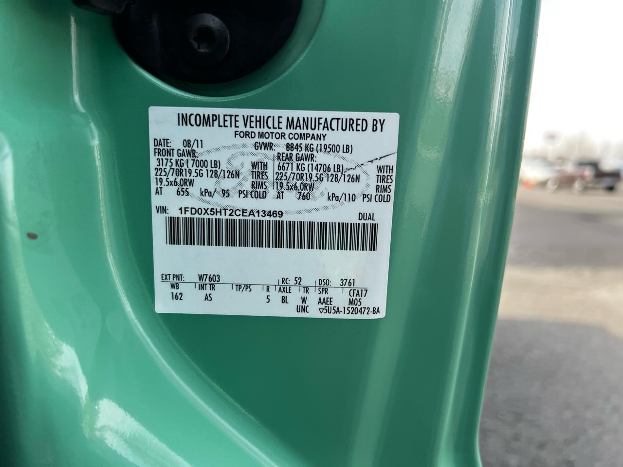 Ford F-550 SuperCab DRW 4WD 2012