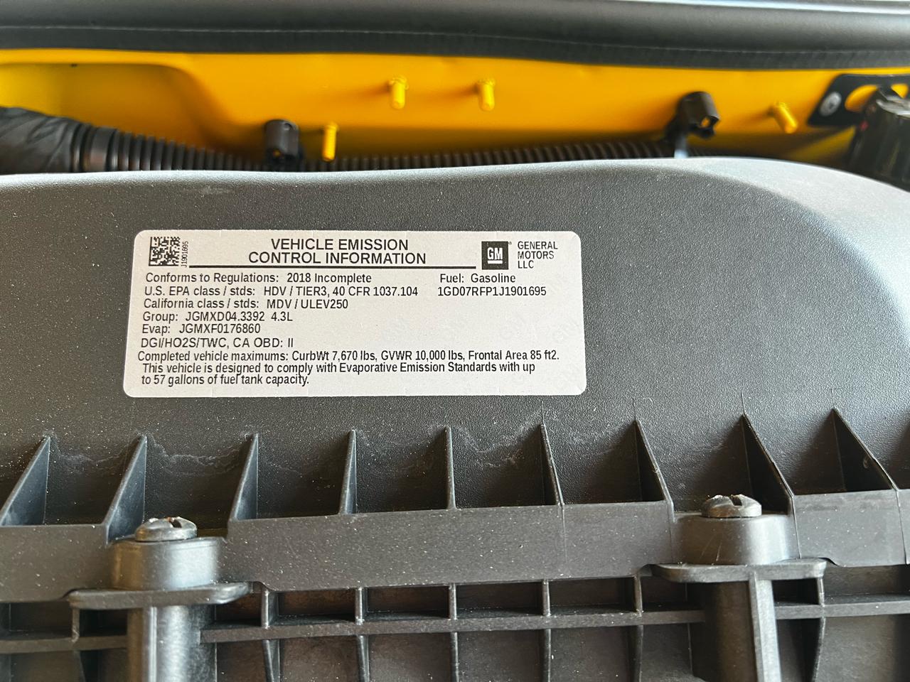GMC Savana G3500 139 in. 2018
