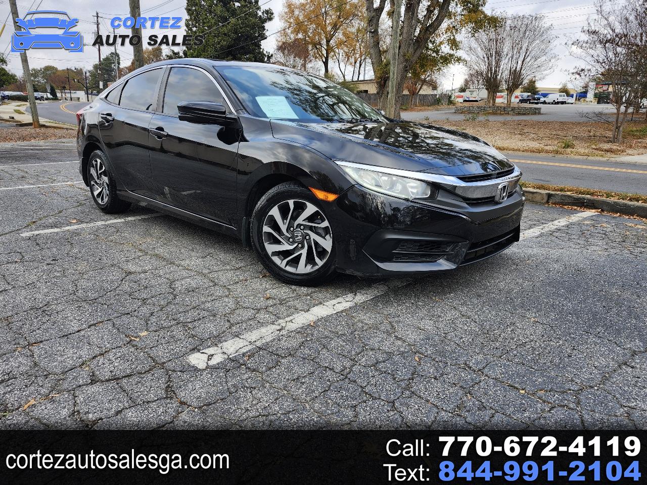 2016 Honda Civic EX Sedan CVT