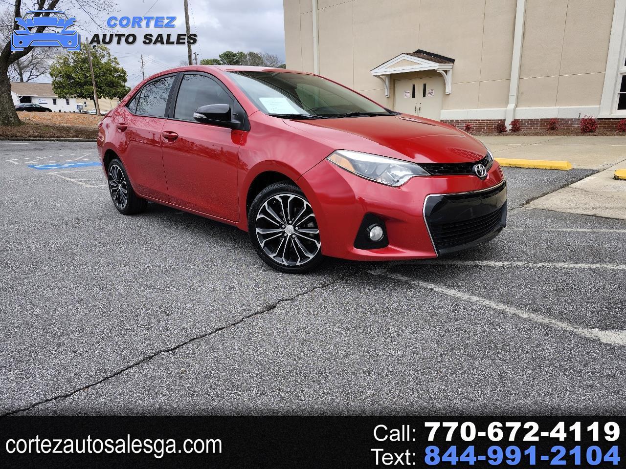 2015 Toyota Corolla S Plus