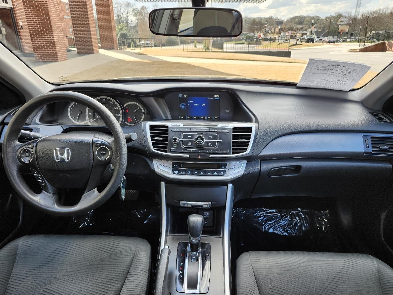 Honda Accord LX Sedan CVT 2015