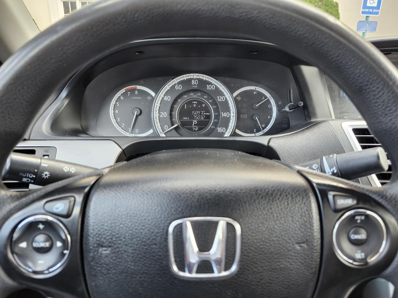 Honda Accord LX Sedan CVT 2015