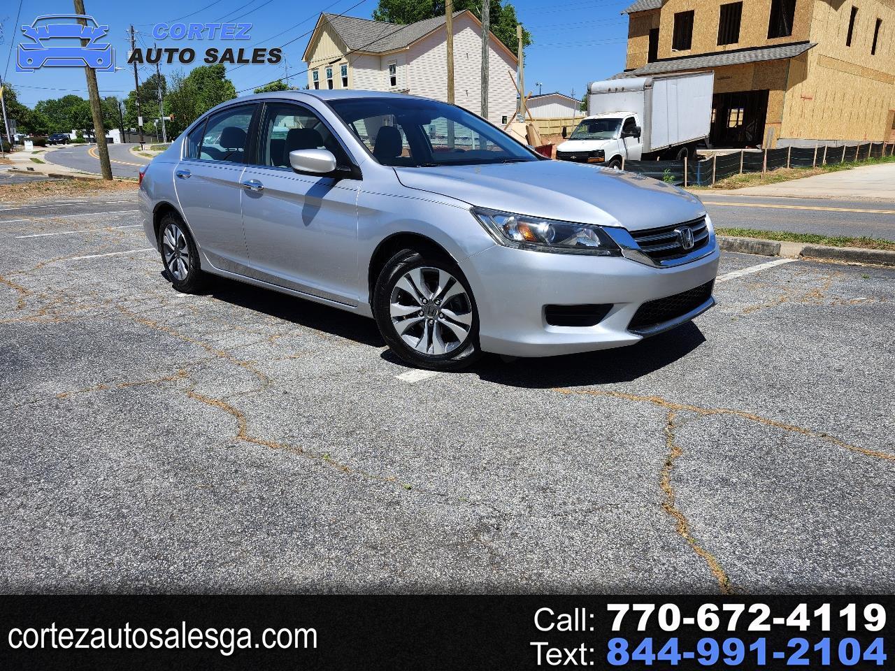 2013 Honda Accord LX Sedan CVT