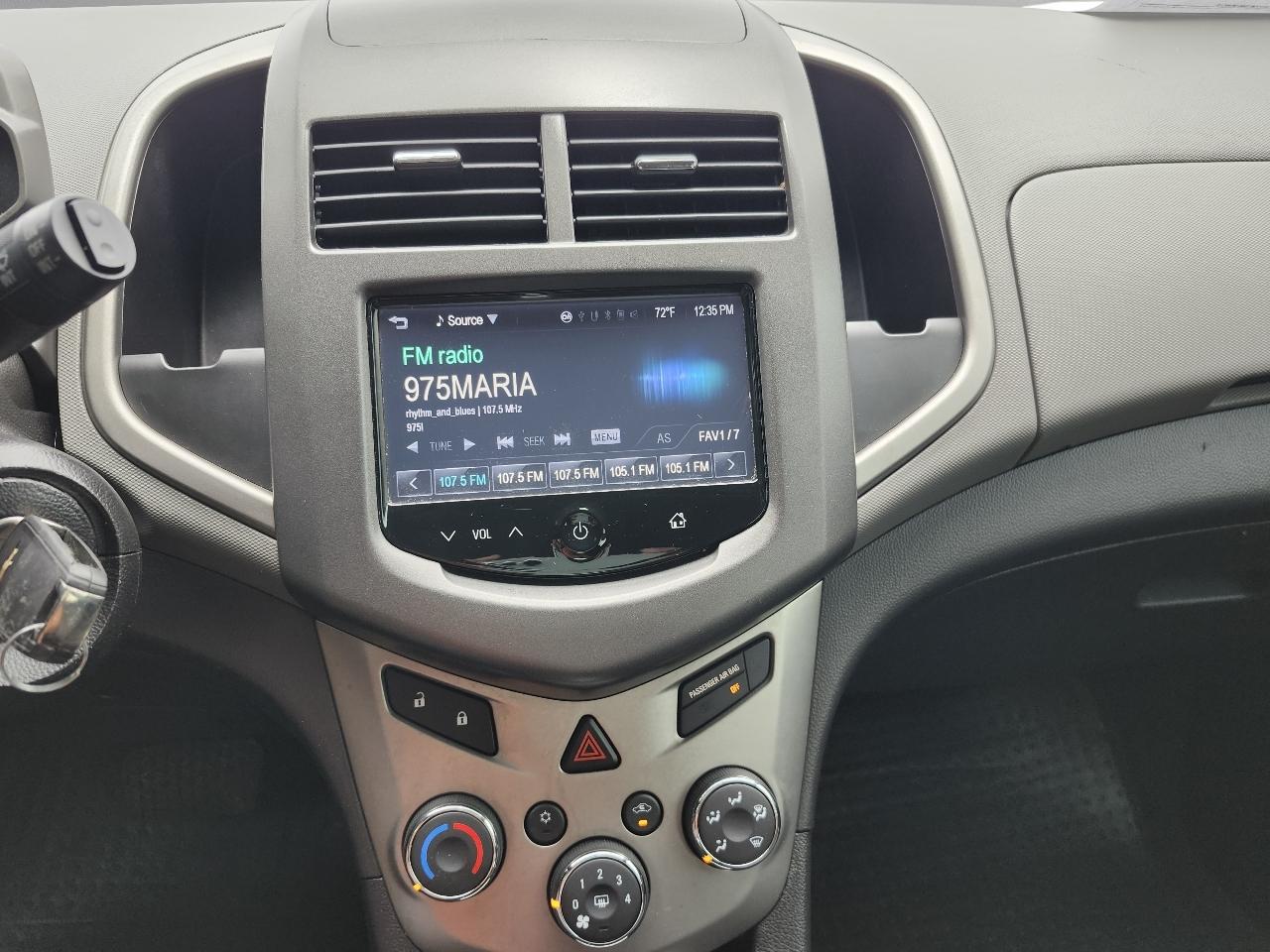 Chevrolet Sonic LT Auto 5-Door 2016