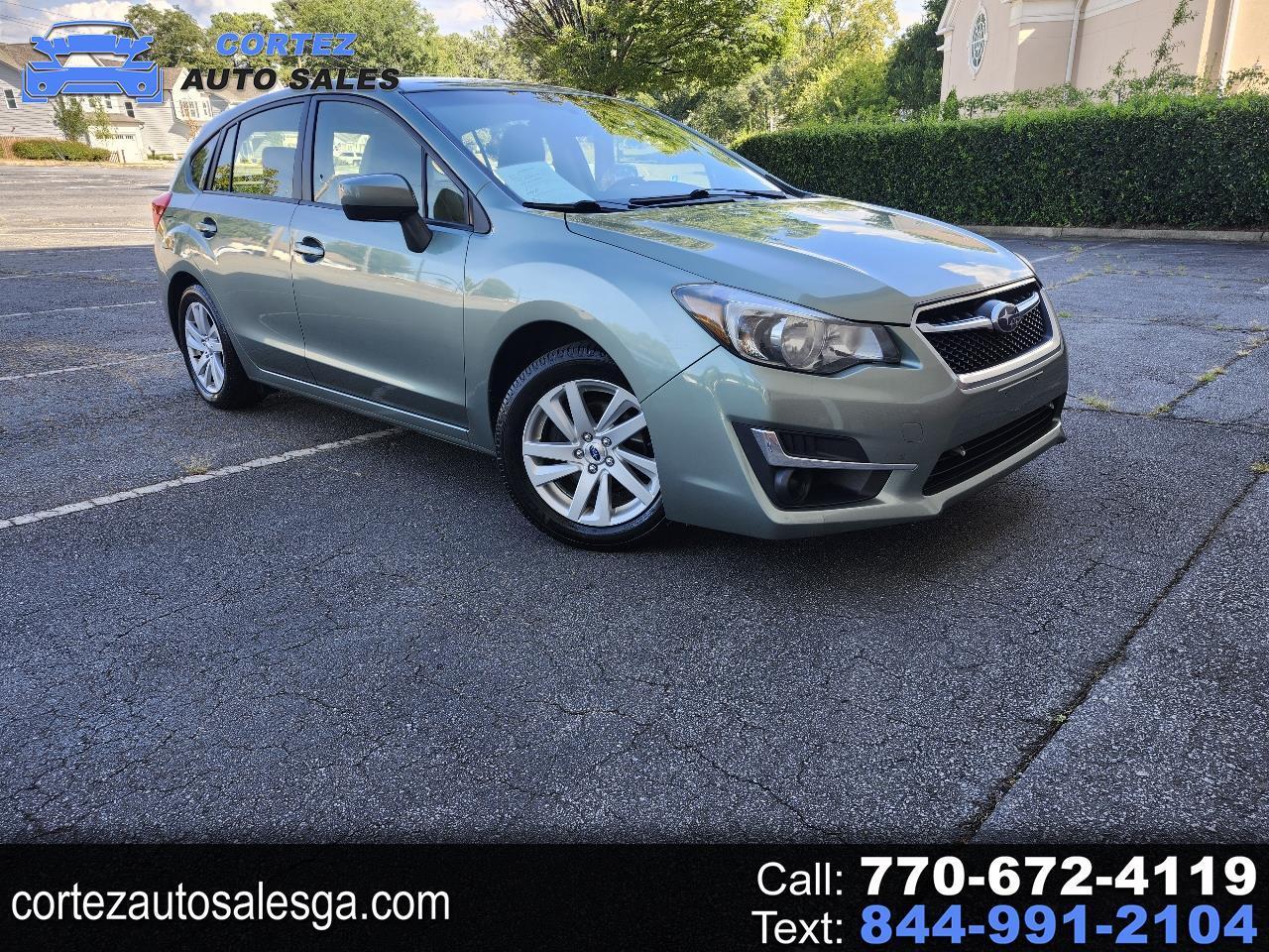 2015 Subaru Impreza 2.0i Premium PZEV 5-Door