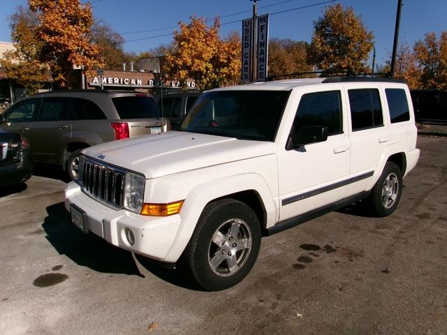 White 2010 Jeep Commander Sport 4WD SUV / Crossover Four-Wheel Drive Automatic