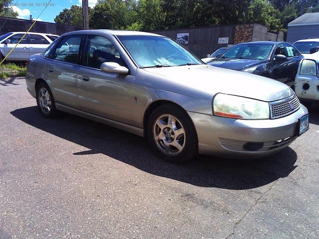 Silver 2003 Saturn L-Series Sedan Front-Wheel Drive Automatic