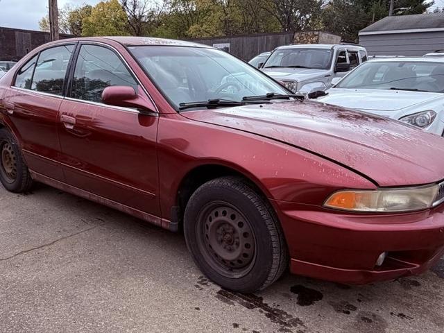 Red 2001 Mitsubishi Galant Sedan Front-Wheel Drive Automatic