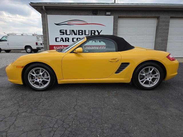 Yellow 2005 Porsche Boxster Base Convertible Rear-Wheel Drive Automatic