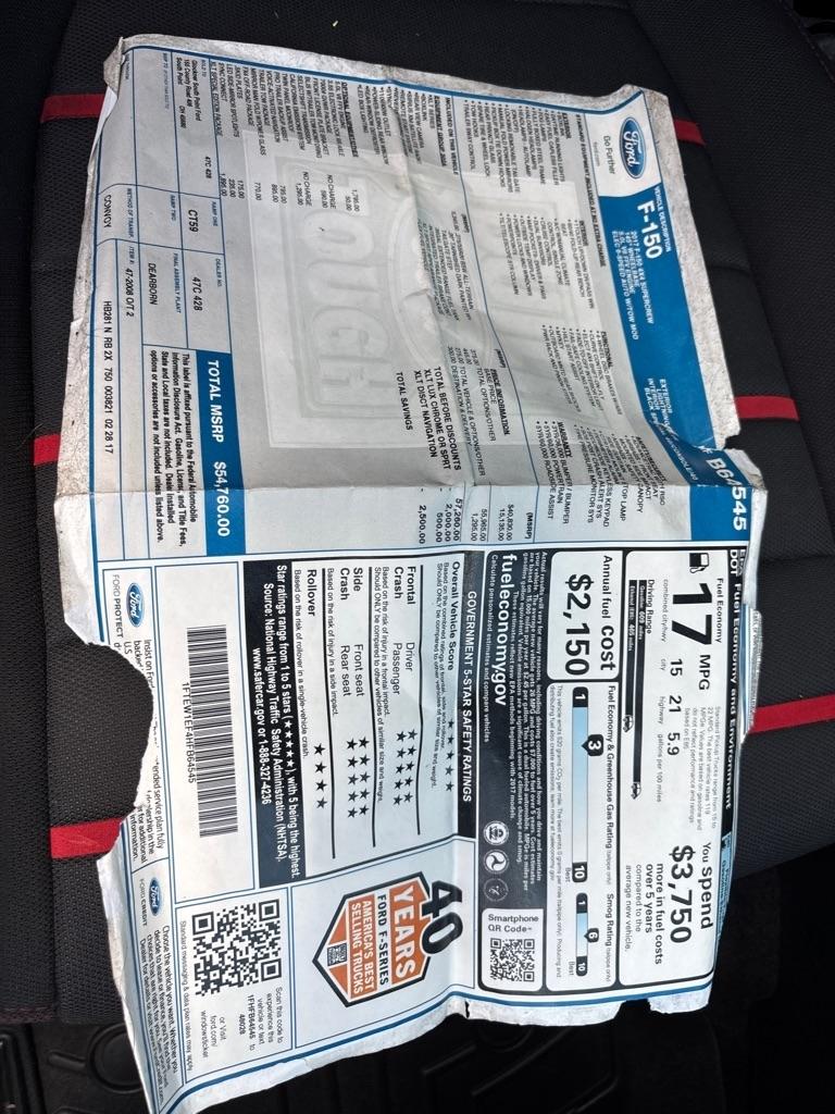 Ford F-150  2017