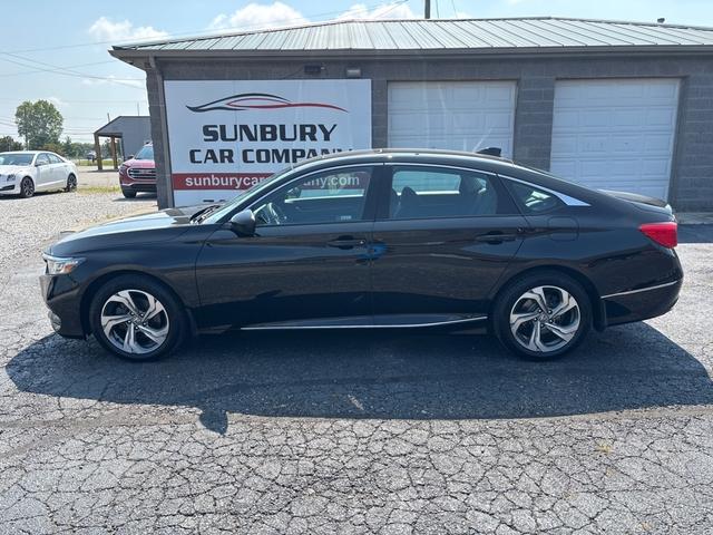 Black 2018 Honda Accord Sedan Front-Wheel Drive Continuously Variable Transmission