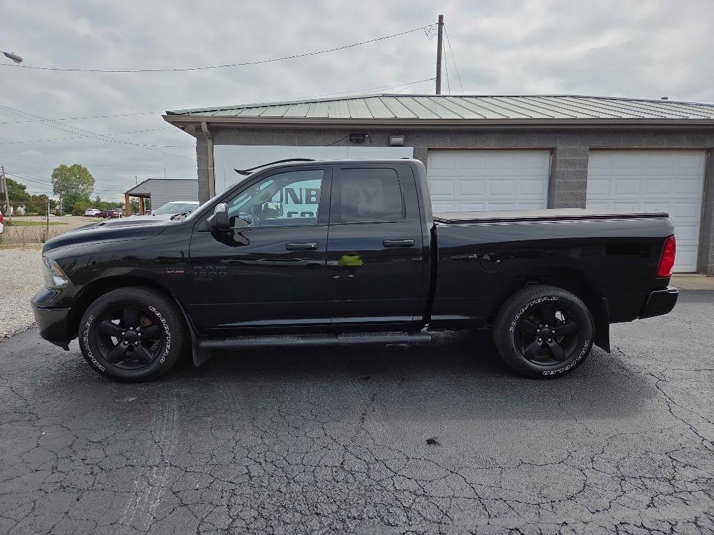 Black 2022 RAM 1500 Pickup Truck Four-Wheel Drive Automatic