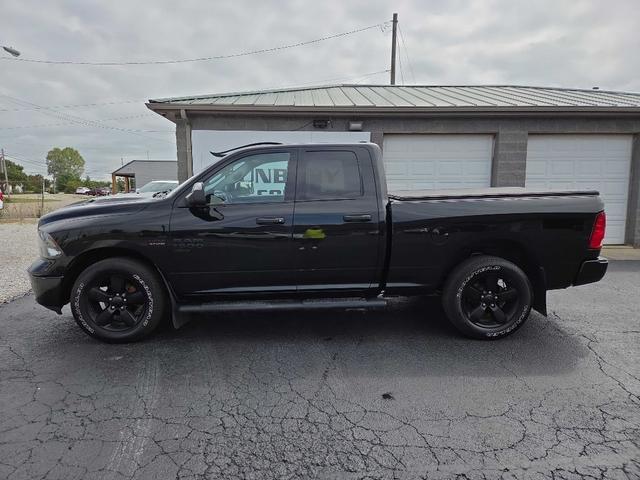 Black 2022 RAM 1500 Pickup Truck Four-Wheel Drive Automatic
