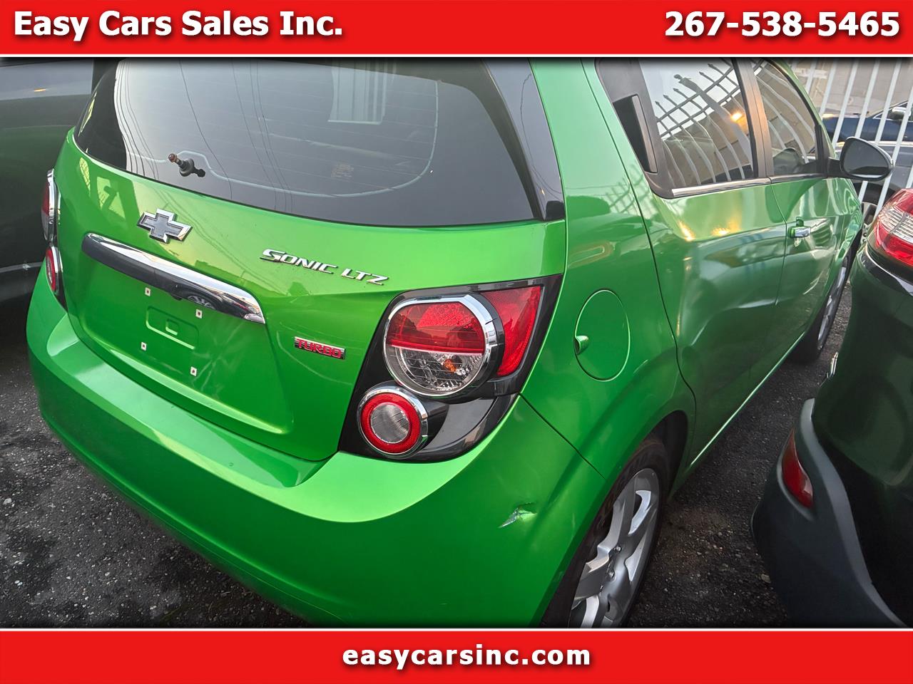 Chevrolet Sonic LTZ Auto 5-Door 2015