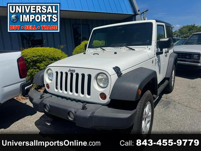 White 2010 Jeep Wrangler Sport 4WD SUV / Crossover Four-Wheel Drive Manual