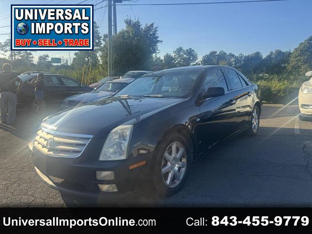 Black 2007 Cadillac STS Sedan Rear-Wheel Drive Automatic