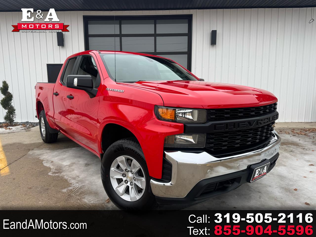 2020 Chevrolet Silverado 1500 4WD Double Cab 147" Work Truck