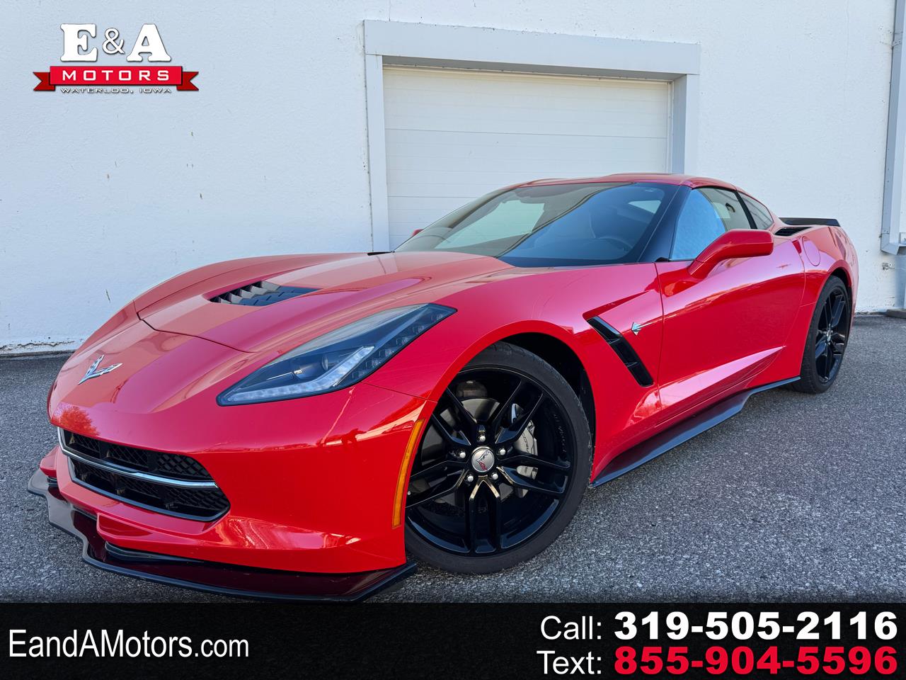 2019 Chevrolet Corvette 2dr Stingray Cpe w/1LT