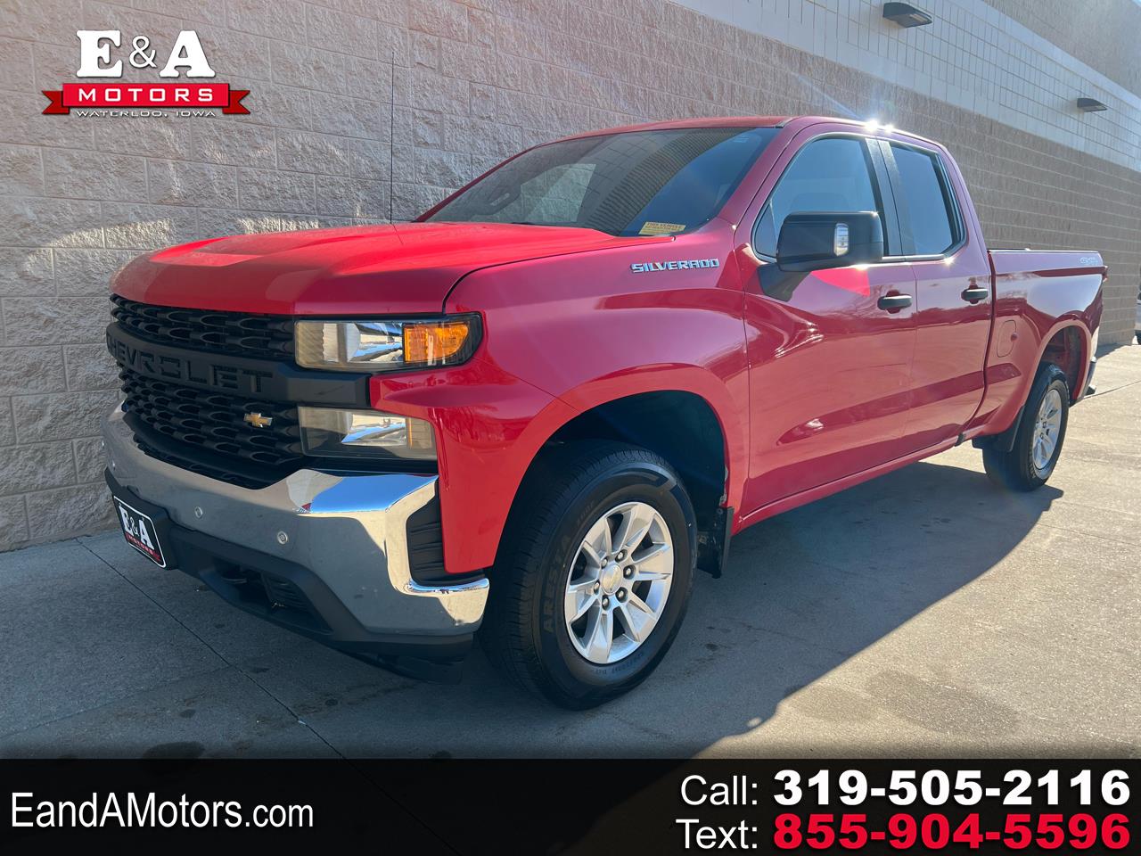 2020 Chevrolet Silverado 1500 4WD Double Cab Work Truck